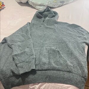 Gray oversized Sweater